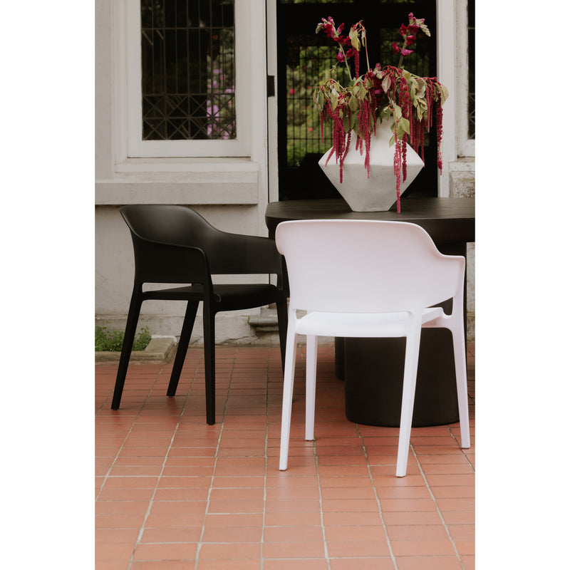 Faro Outdoor Dining Chair Black-M2