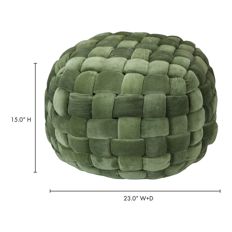 Jazzy Pouf Chartreuse