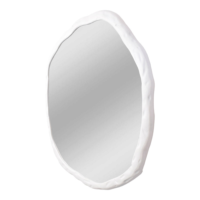 Foundry Mirror Large White