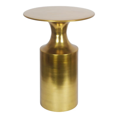 Rassa Polished Gold Accent Table