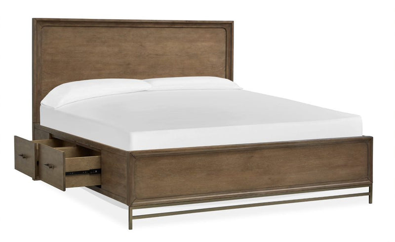 Lindon Wooden Bed (6617285754976)