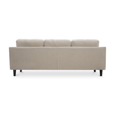 Belagio Sofa Bed With Chaise Beige Left