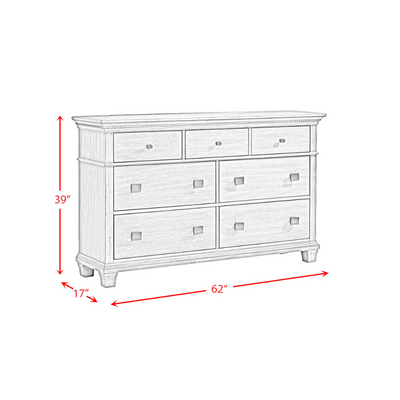Crawford Grey Dresser