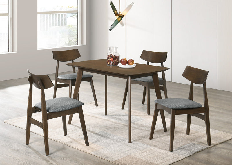 Megan marco brown dining table-4 seater set