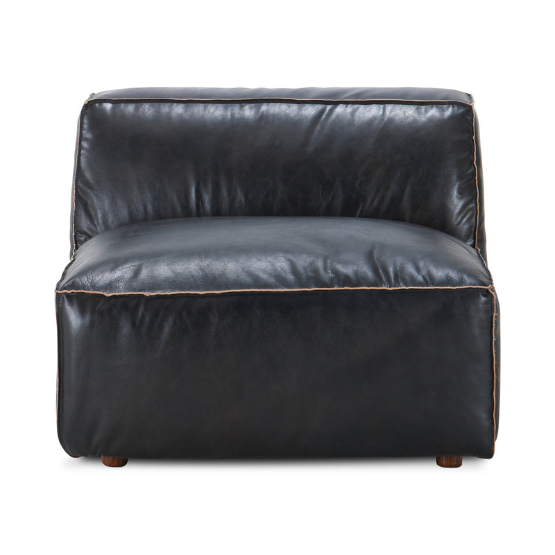 Luxe Slipper Chair Antique Black