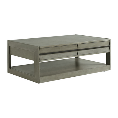Gordon Rectangular Coffee Table In Grey (6629946949728)
