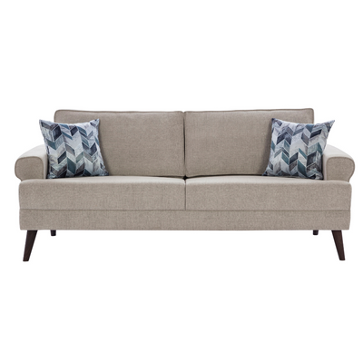 Thompson Sequin Grey Sofa Set (6645529116768)