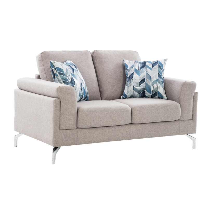 Scottsdale Serenity Beige Sofa Set (6645527838816)