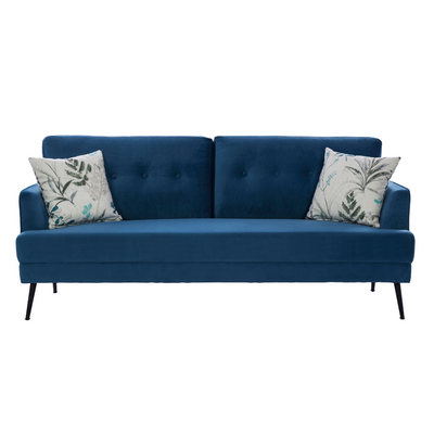 Brisbane Bold Blue Sofa Set (6645527609440)