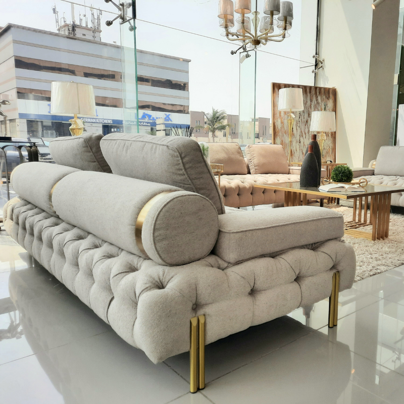 Golden Brushed Sofa set