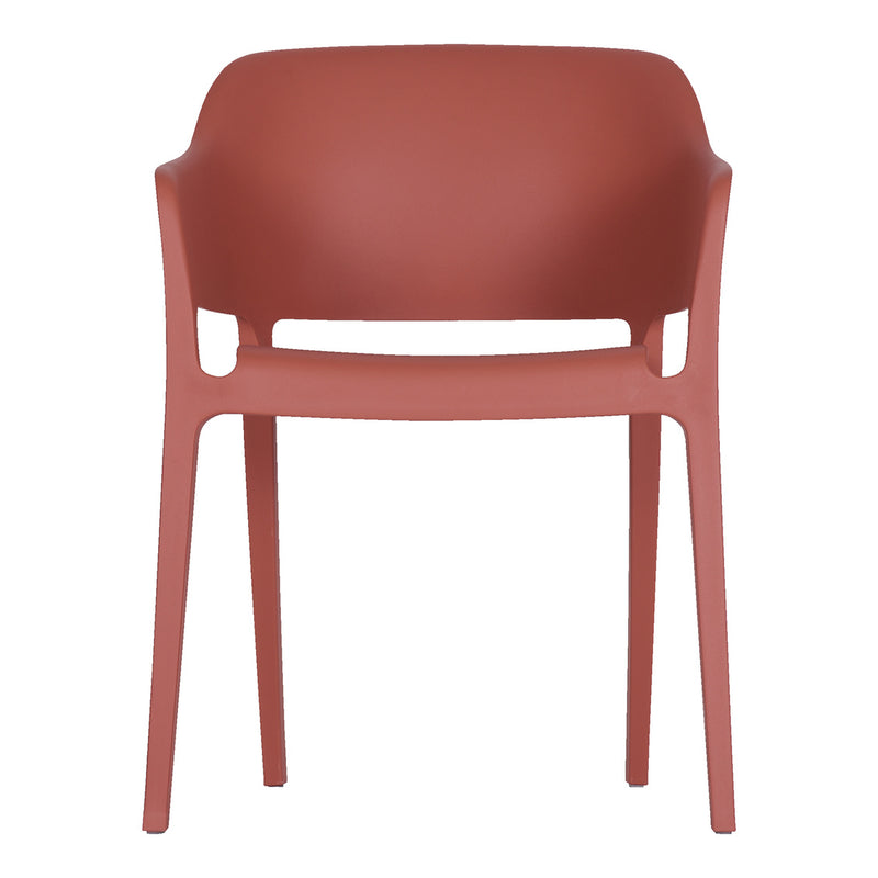 Faro Outdoor Dining Chair Desert Red-M2