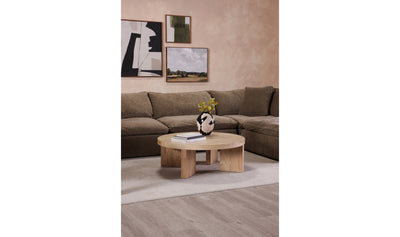 Oregon Round Coffee Table Blonde