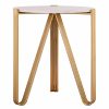 Aya Marble Side Table - Al Rugaib Furniture (4576464306272)