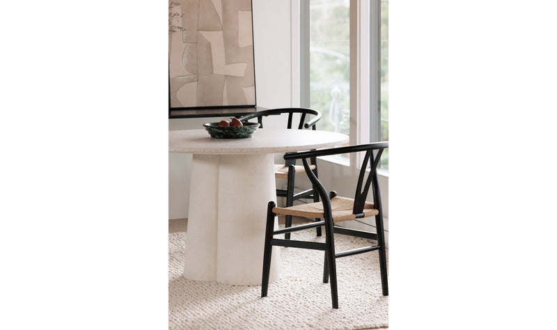 Ventana Dining Chair Black And Natural-M2