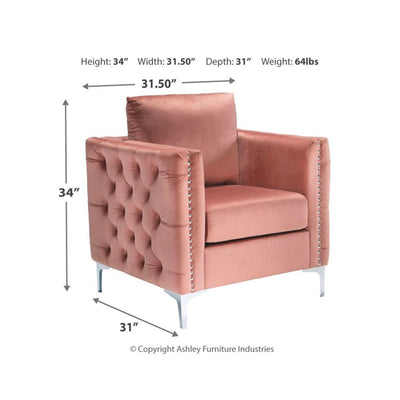 Lizmont Accent Chair - Al Rugaib Furniture (4660433879136)