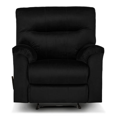 In House Classic Recliner Upholstered Chair with Controllable Back - Black-905135-BL (6613410906208)