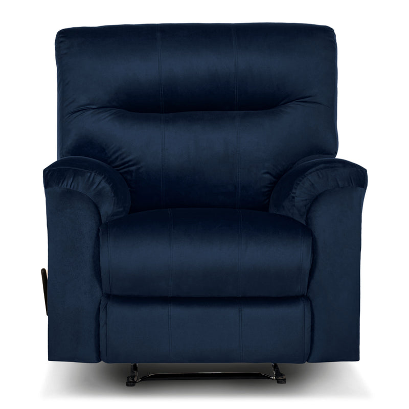 In House Classic Recliner Upholstered Chair with Controllable Back - Blue-905135-B (6613411004512)