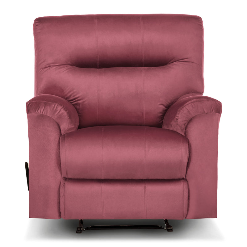 In House Rocking Recliner Upholstered Chair with Controllable Back - Beige-905136-P (6613411692640)