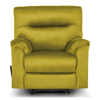 In House Rocking Recliner Upholstered Chair with Controllable Back - Yellow-905136-Y (6613411627104)