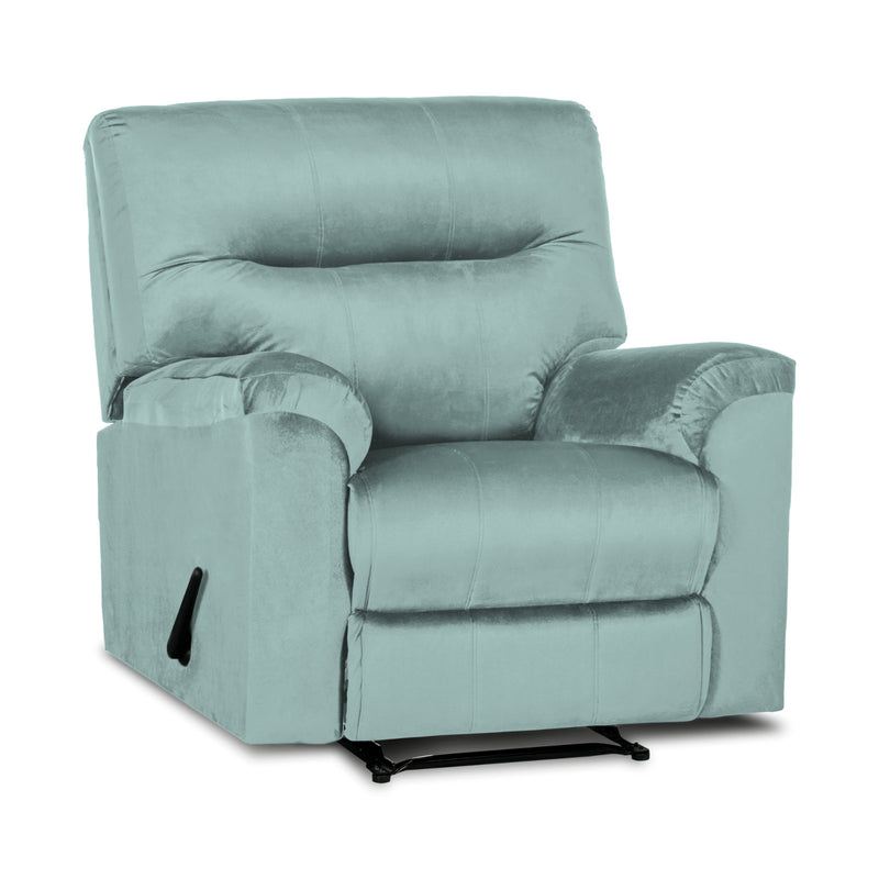 In House Classic Recliner Upholstered Chair with Controllable Back - Teal-905135-TE (6613411070048)