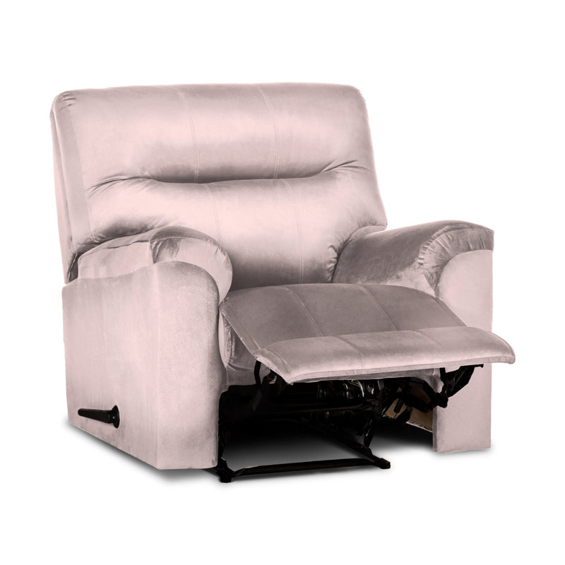 In House Classic Recliner Upholstered Chair with Controllable Back - Light Grey-905135-G (6613411135584)