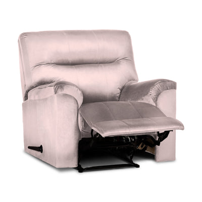 In House Rocking & Rotating Recliner Upholstered Chair with Controllable Back - Light Grey-905137-G (6613412053088)