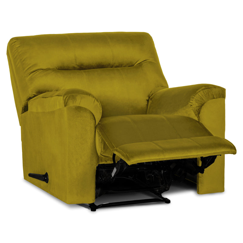 In House Rocking & Rotating Recliner Upholstered Chair with Controllable Back - Yellow-905137-Y (6613412118624)