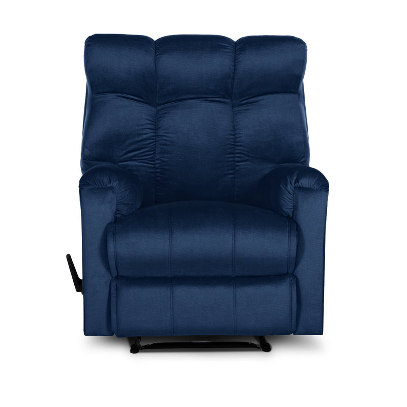 In House Classic Recliner Chair Upholstered With Controllable Back - Brown-AB011C004 (6613419360352)