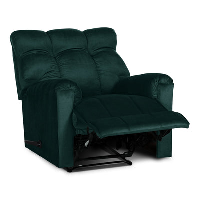 In House Rocking & Rotating Recliner Chair Upholstered With Controllable Back - Brick-AB011R006 (6613420343392)