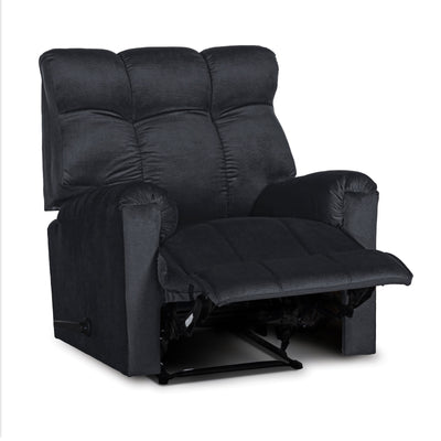 In House Classic Recliner Chair Upholstered With Controllable Back - Purple-AB011C007 (6613419458656)