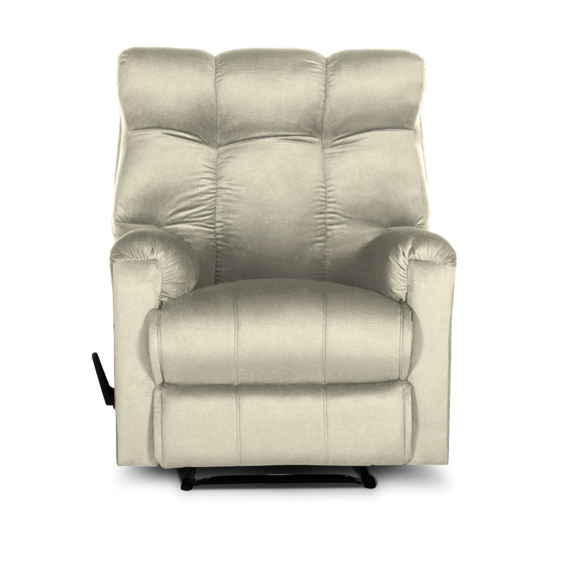 In House Classic Recliner Chair Upholstered With Controllable Back - Dark Grey-AB011C010 (6613419556960)