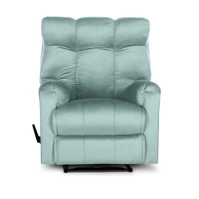 In House Rocking & Rotating Recliner Chair Upholstered With Controllable Back - Pink-AB011R005 (6613420310624)