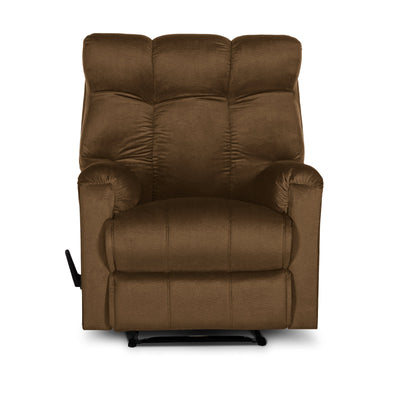 In House Classic Recliner Chair Upholstered With Controllable Back - Dark Beige-AB011C002 (6613419294816)