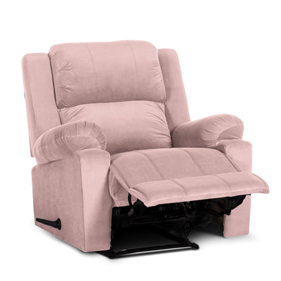 In House Classic Recliner Upholstered Chair with Controllable Back - Light Grey-905138-G (6613412511840)