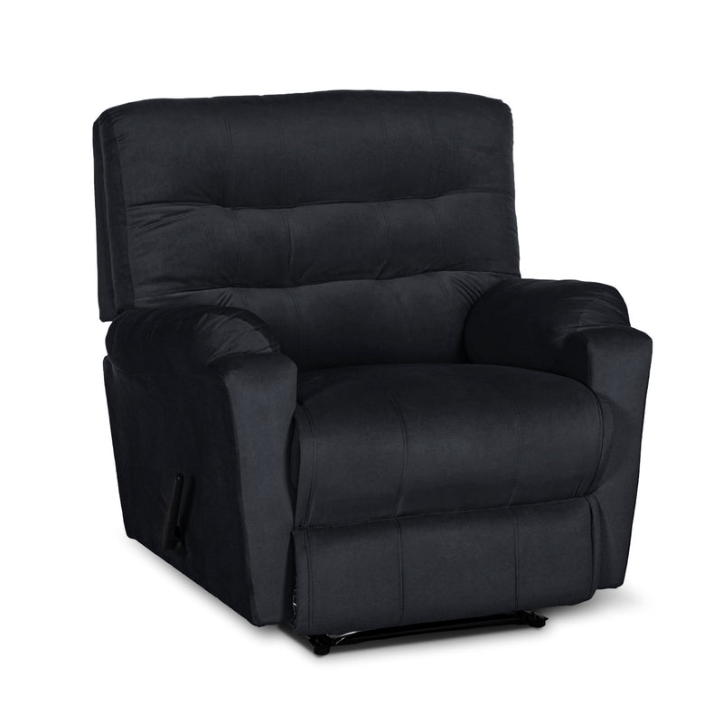 In House Classic Recliner Upholstered Chair with Controllable Back - Dark Grey-905141-DG (6613413888096)