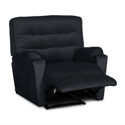 In House Classic Recliner Upholstered Chair with Controllable Back - Dark Grey-905141-DG (6613413888096)