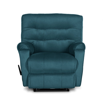 In House Classic Recliner Upholstered Chair with Controllable Back - Turquoise-905141-TU (6613413822560)
