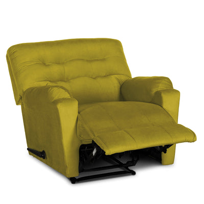 In House Rocking & Rotating Recliner Upholstered Chair with Controllable Back - Yellow-905143-Y (6613414871136)