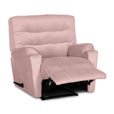 In House Classic Recliner Upholstered Chair with Controllable Back - Light Grey-905141-G (6613413920864)