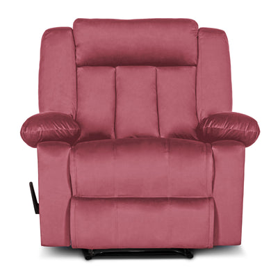 In House Rocking & Rotating Recliner Upholstered Chair with Controllable Back - Beige-905146-P (6613416345696)