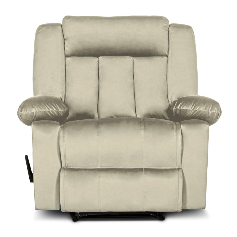 In House Rocking & Rotating Recliner Upholstered Chair with Controllable Back - Pink-905146-PK (6613416444000)