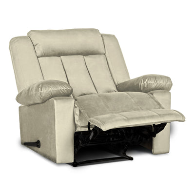 In House Classic Recliner Upholstered Chair with Controllable Back - Pink-905144-PK (6613415460960)