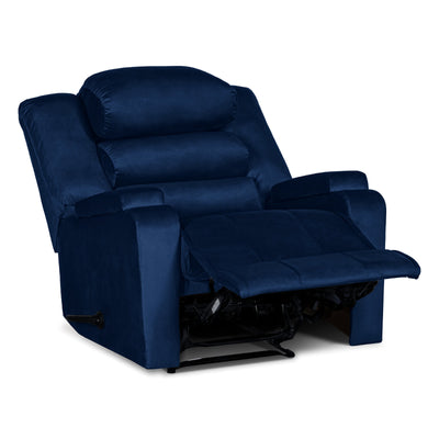 In House Rocking Recliner Upholstered Chair with Controllable Back  - Blue-905148-B (6613417066592)