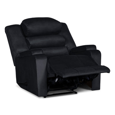 In House Classic Recliner Upholstered Chair with Controllable Back - Dark Grey-905147-DG (6613416706144)