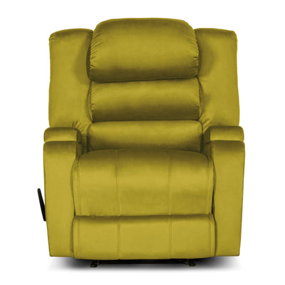 In House Classic Recliner Upholstered Chair with Controllable Back  - Yellow-905147-Y (6613416771680)