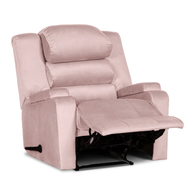 In House Classic Recliner Upholstered Chair with Controllable Back - Light Grey-905147-G (6613416738912)