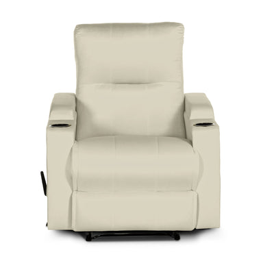In House Classic Recliner Upholstered Chair with Controllable Back - Pink-905150-PK (6613418279008)