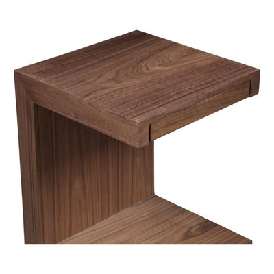 Zio Sidetable Walnut - Al Rugaib Furniture (4583209533536)