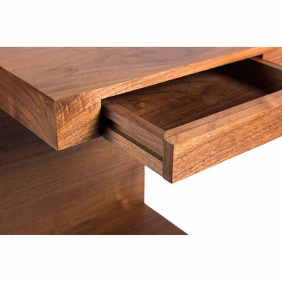 Zio Sidetable Walnut - Al Rugaib Furniture (4583209533536)