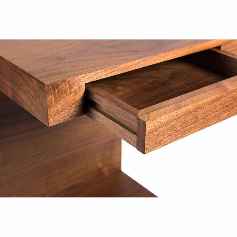 Zio Sidetable Walnut - Al Rugaib Furniture (4583209533536)
